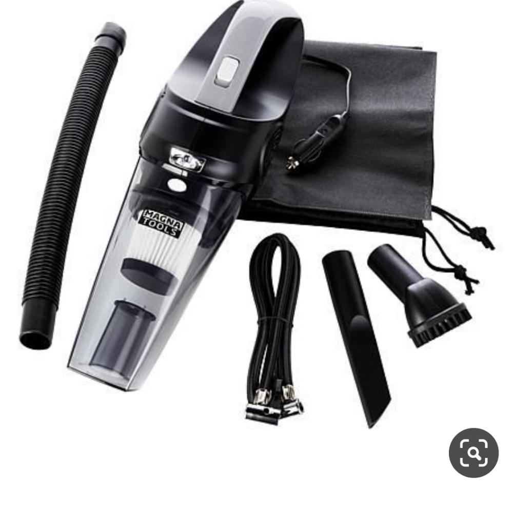 Magna tools portable vacuum and compressor perfect for CAR VACUUM